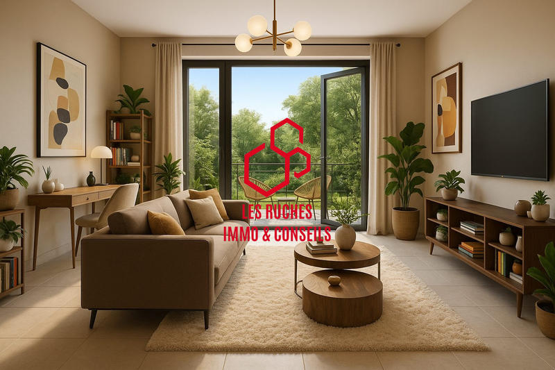 Appartement - 46 m² - 2 pièces