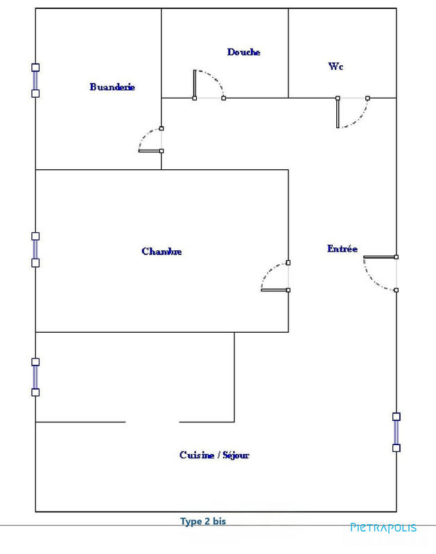 Appartement - 122 m² - 5 pièces