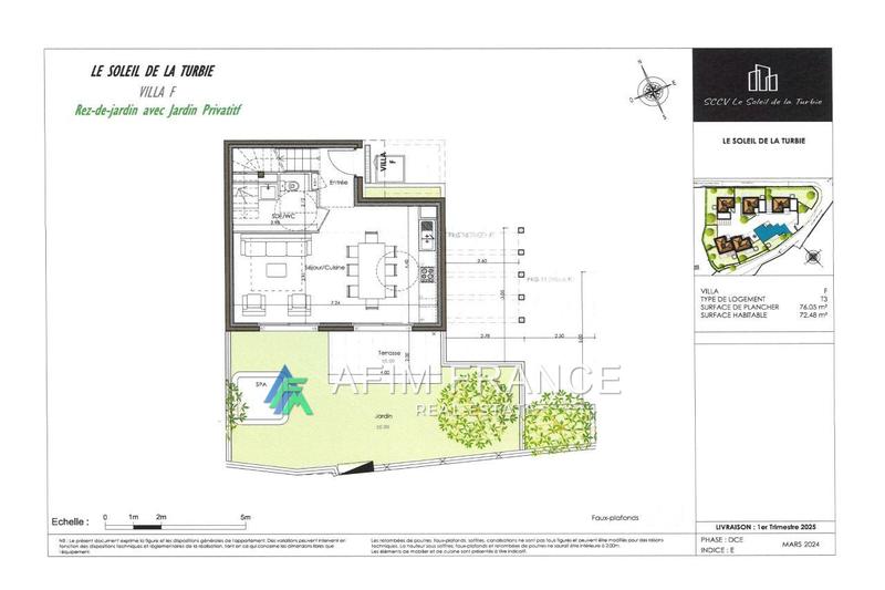 Villa - 72 m² - 3 pièces