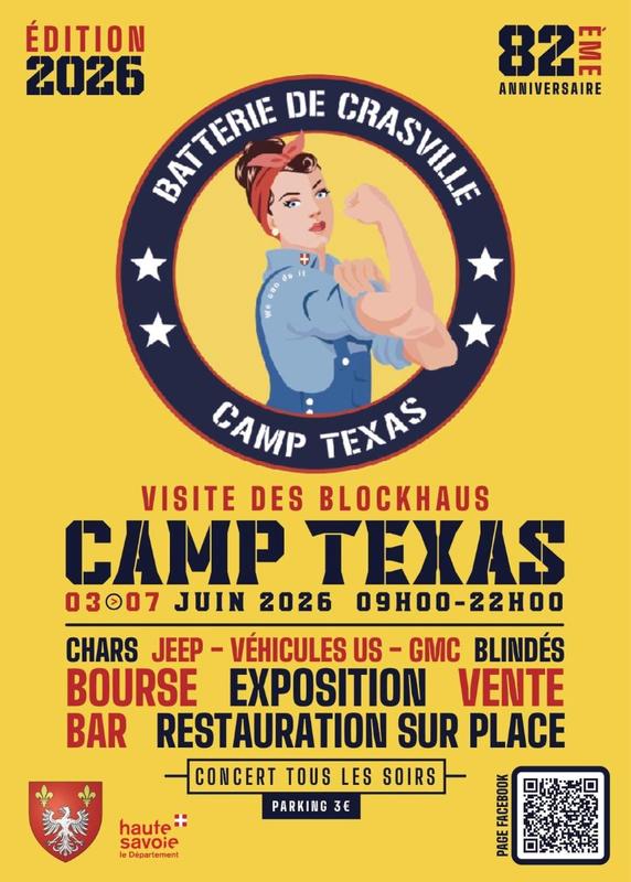 Camp Texas à la Batterie de Crasville