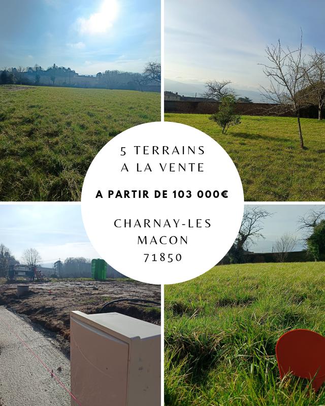 Terrain constructible - 1 000 m²