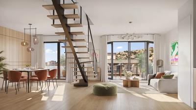 Appartement - 88 m² - 5 pièces