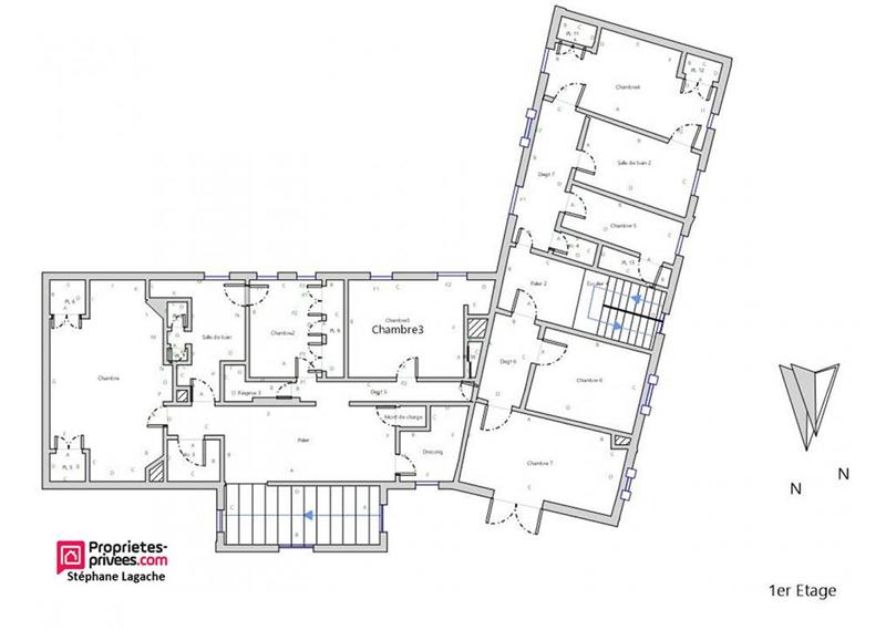 Demeure - 532 m² - 12 pièces