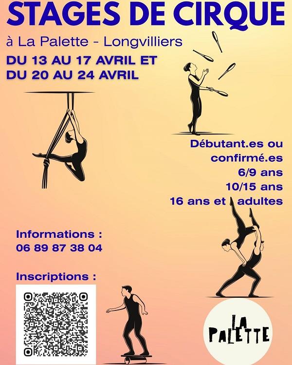 1er Stage de Cirque à la Palette