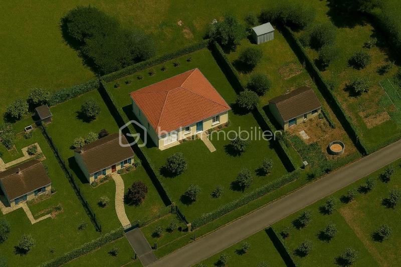 Terrain - 833 m²