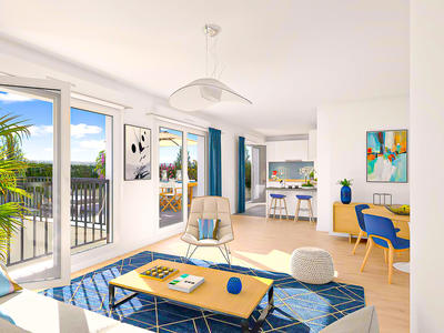 Appartement - 80 m² - 4 pièces