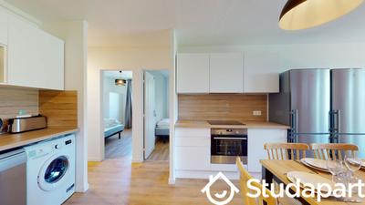 Chambre - 13 m² - 1 pièce