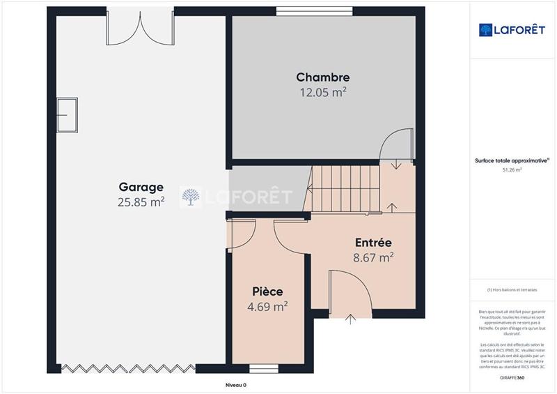 Maison - 86 m² - 5 pièces