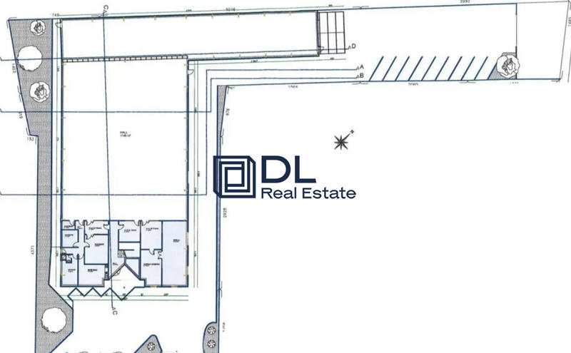 Entrepôt - 1 668 m²