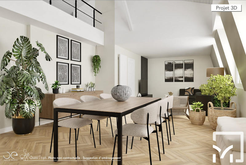 Duplex - 190 m² - 8 pièces