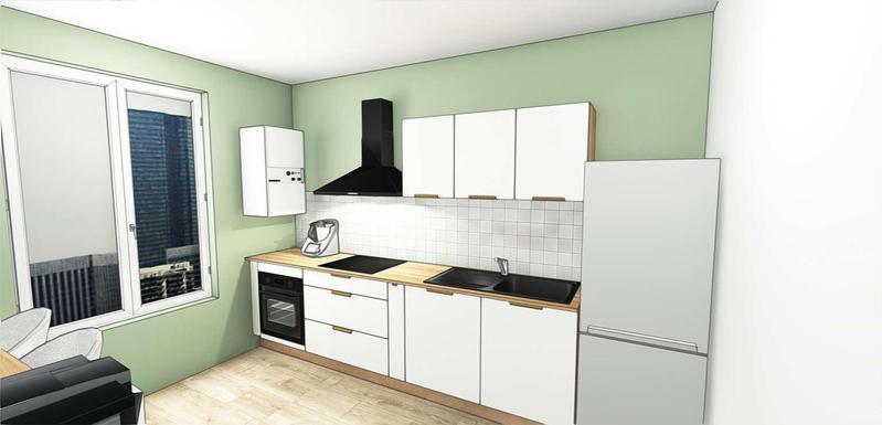 Appartement - 100 m² - 4 pièces