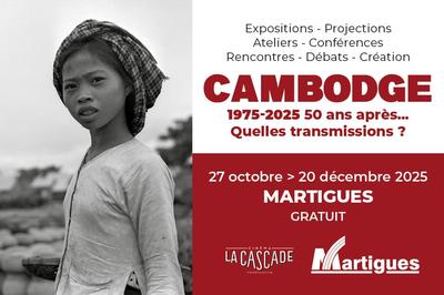 Exposition photo : 1975-2025, Cambodge 50 ans après...quelles transmissions ?