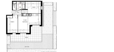 Appartement - 57 m² - 3 pièces