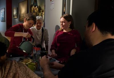 Café musée autour de Giganti de Camille Claudel