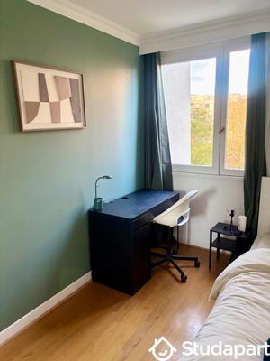 Chambre - 9 m² - 1 pièce