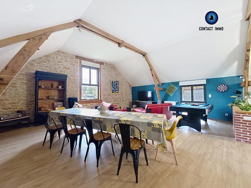 Maison ancienne - 225 m² - 8 pièces