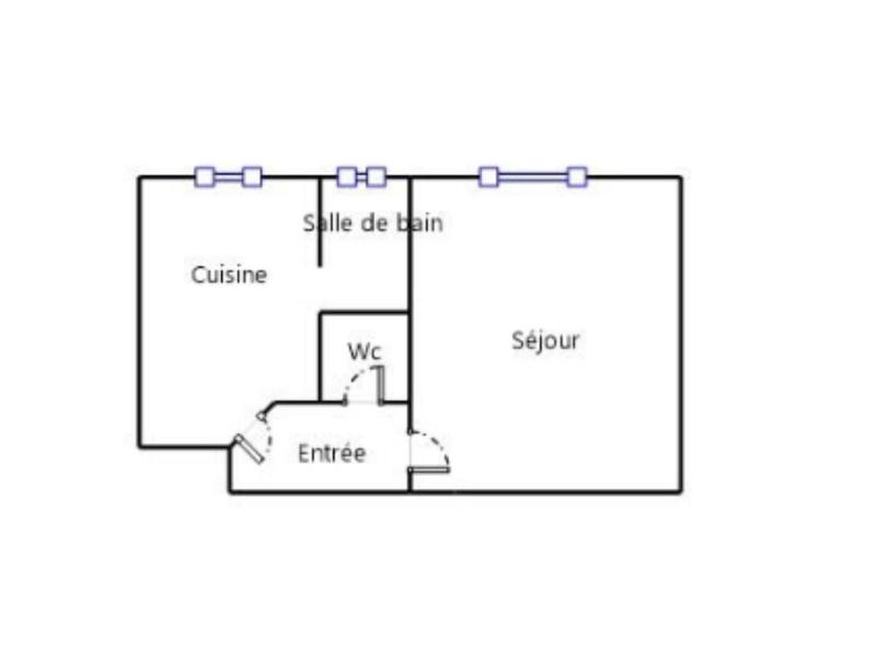 Appartement - 17 m² - 1 pièce