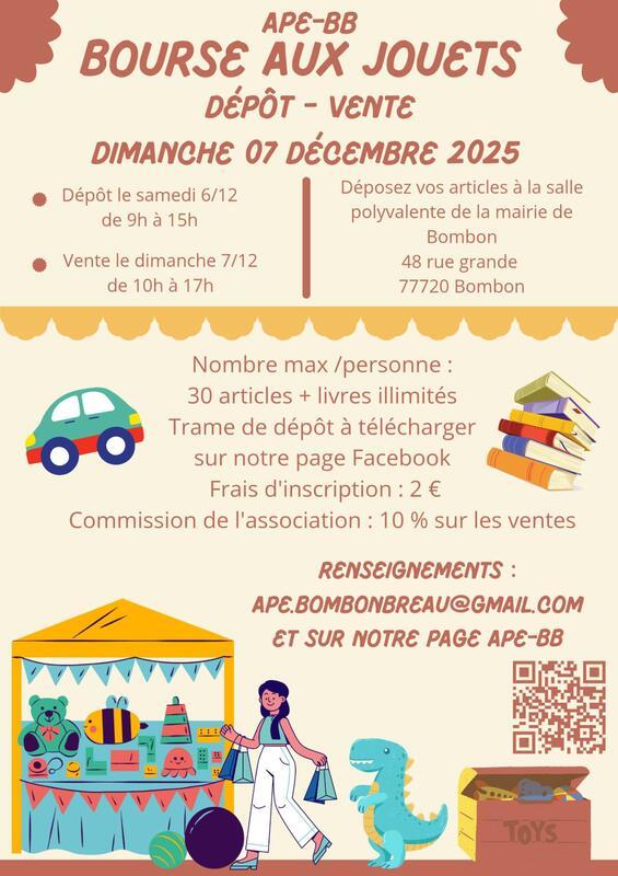 Bourse aux jouets de l’ape