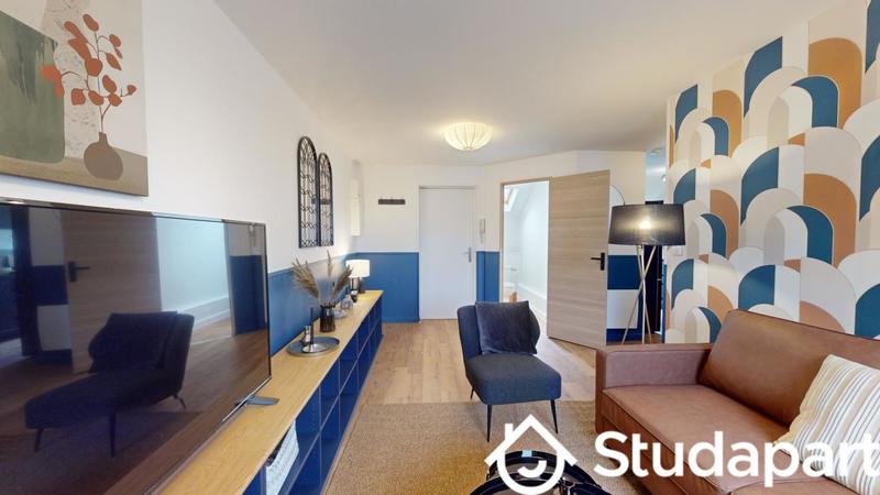 Chambre - 11 m² - 1 pièce