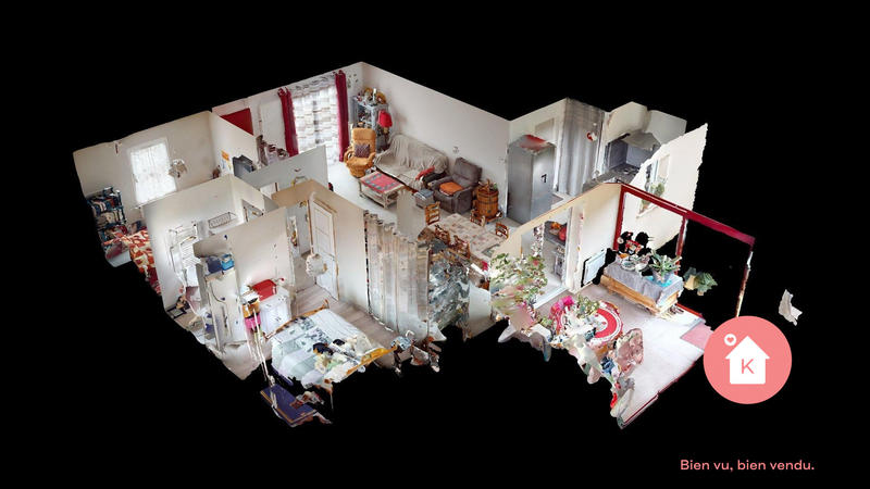 Maison - 76 m² - 3 pièces