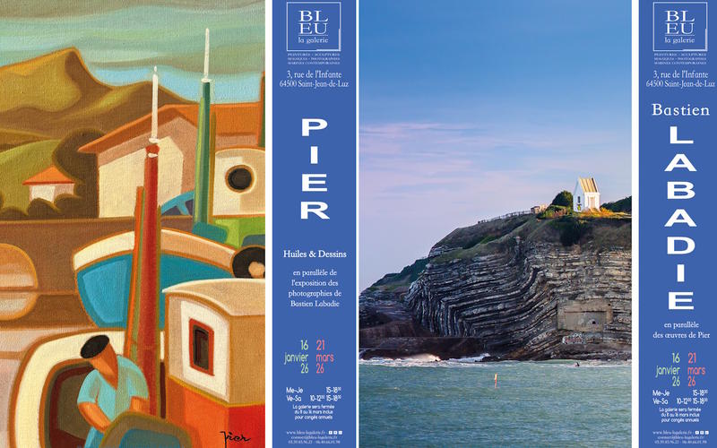 Exposition « Huiles &amp; dessins » de Pier, « Photographies » de Bastien Labadie