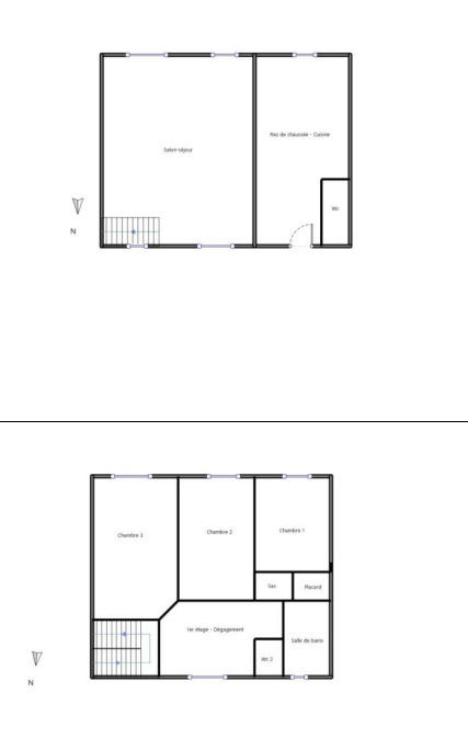 Maison - 104 m² - 4 pièces