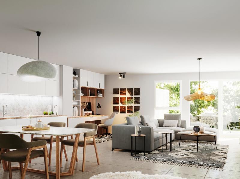 Appartement - 48 m² - 2 pièces