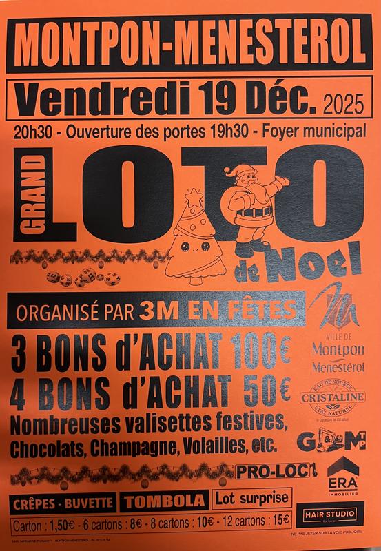 Loto 3 m en Fêtes