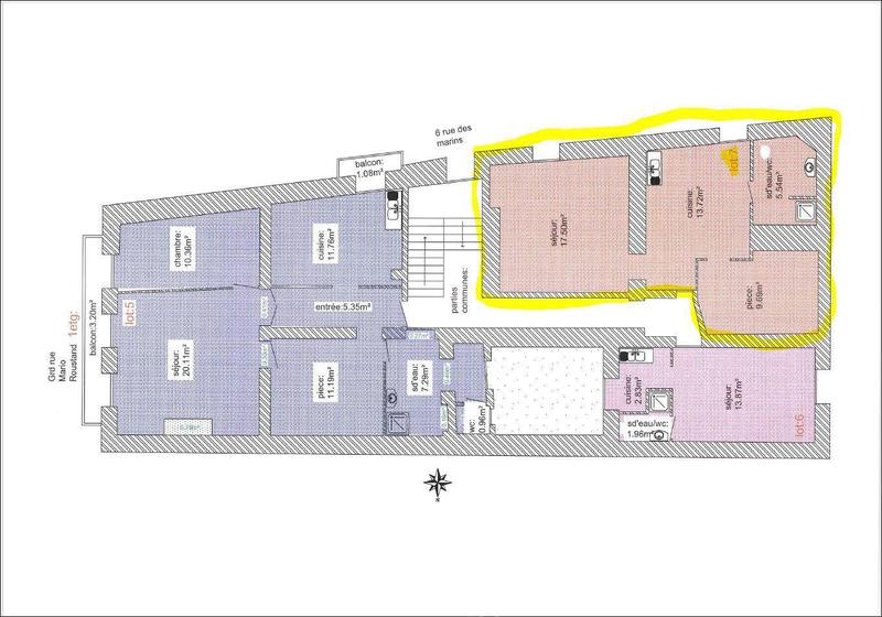 Immeuble - 46 m² - 2 pièces