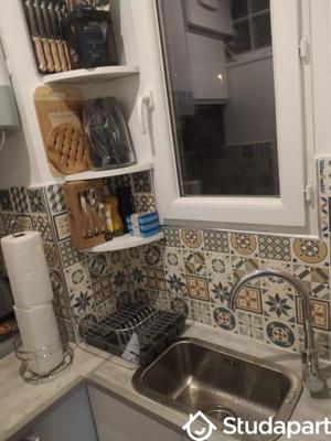 Appartement - 15 m² - 1 pièce