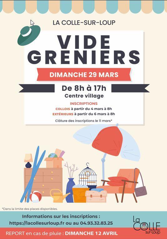 Vide-greniers de printemps