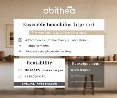 Immeuble - 1 393 m²