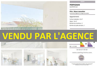 Appartement - 63 m² - 3 pièces