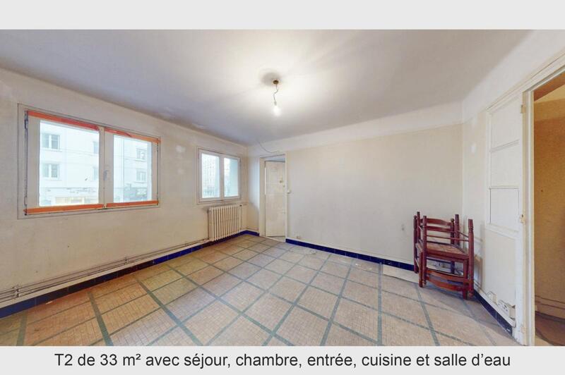 Appartement - 33 m² - 2 pièces