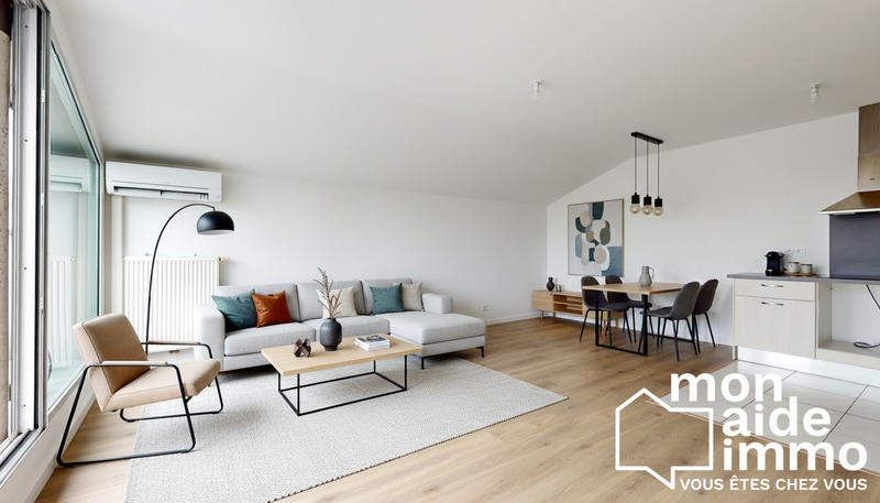 Appartement - 62 m² - 3 pièces