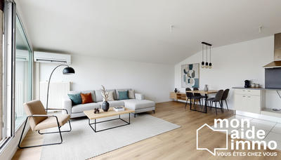 Appartement - 62 m² - 3 pièces