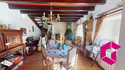Maison ancienne - 70 m² - 4 pièces