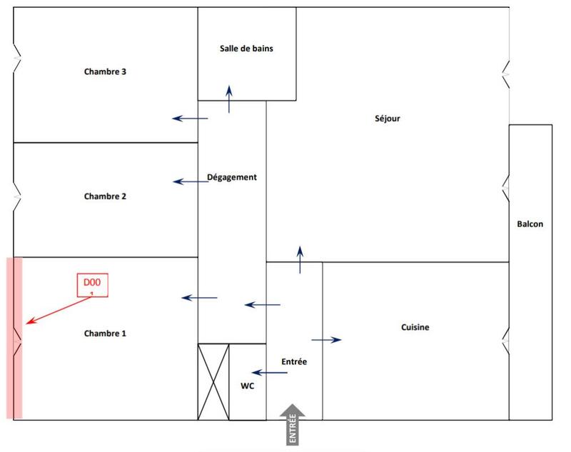 Appartement - 93 m² - 4 pièces