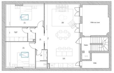 Appartement - 81 m² - 3 pièces
