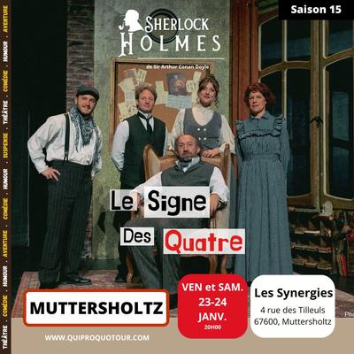 Comédie : Sherlock Holmes et le signe des Quatre