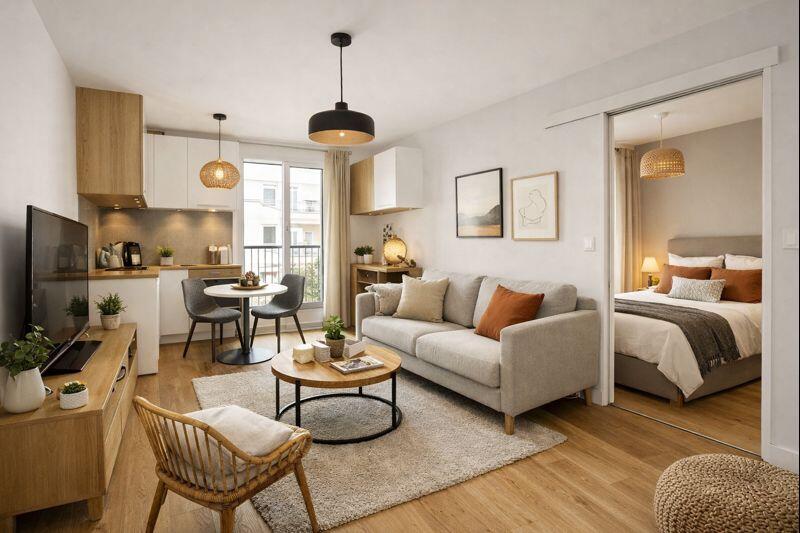 Appartement - 61 m² - 3 pièces