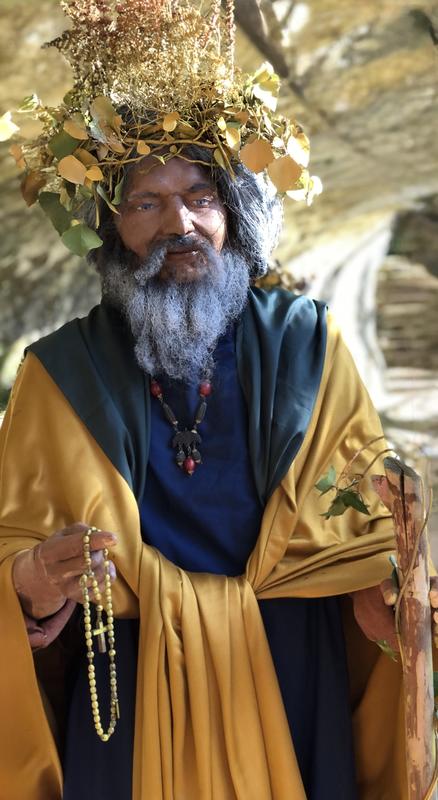 La route des crèches de Noël - les Grottes du Roc de Cazelle