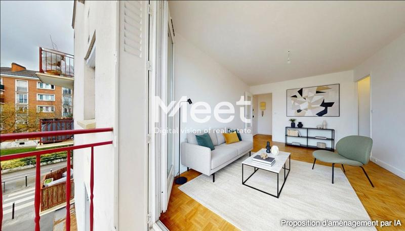 Appartement - 43 m² - 2 pièces