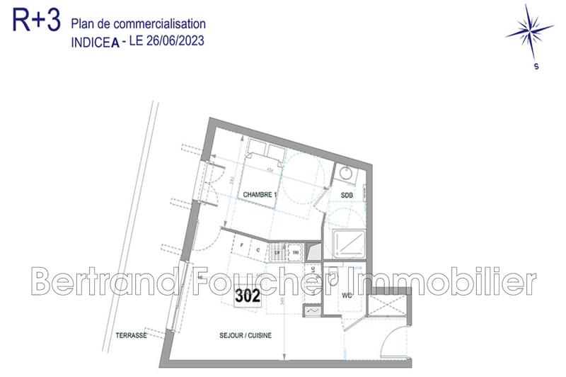 Appartement - 41 m² - 2 pièces