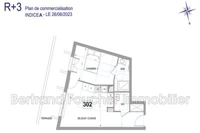 Appartement - 41 m² - 2 pièces