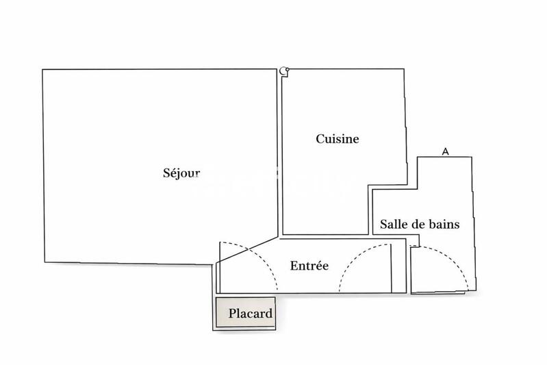 Appartement - 21 m² - 1 pièce