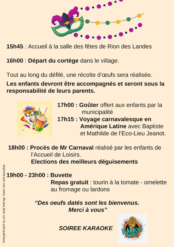 Carnaval de Rion des Landes