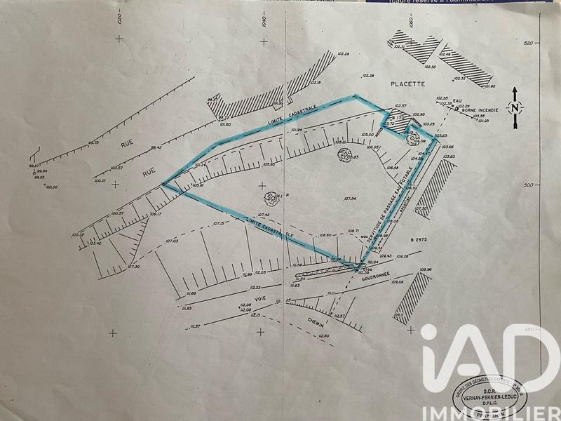 Terrain - 456 m²
