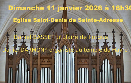 Concert d'orgue de la nouvelle année