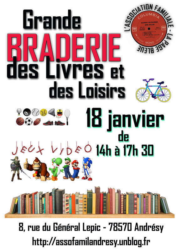 Braderie de livres et objets
